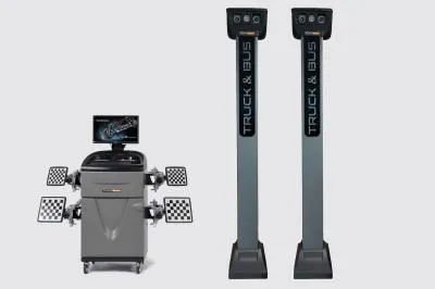 Стенд сход-развал 3D для грузовиков, до 4-х осей одновременно ТехноВектор 7 Truck V 7204 HTS4