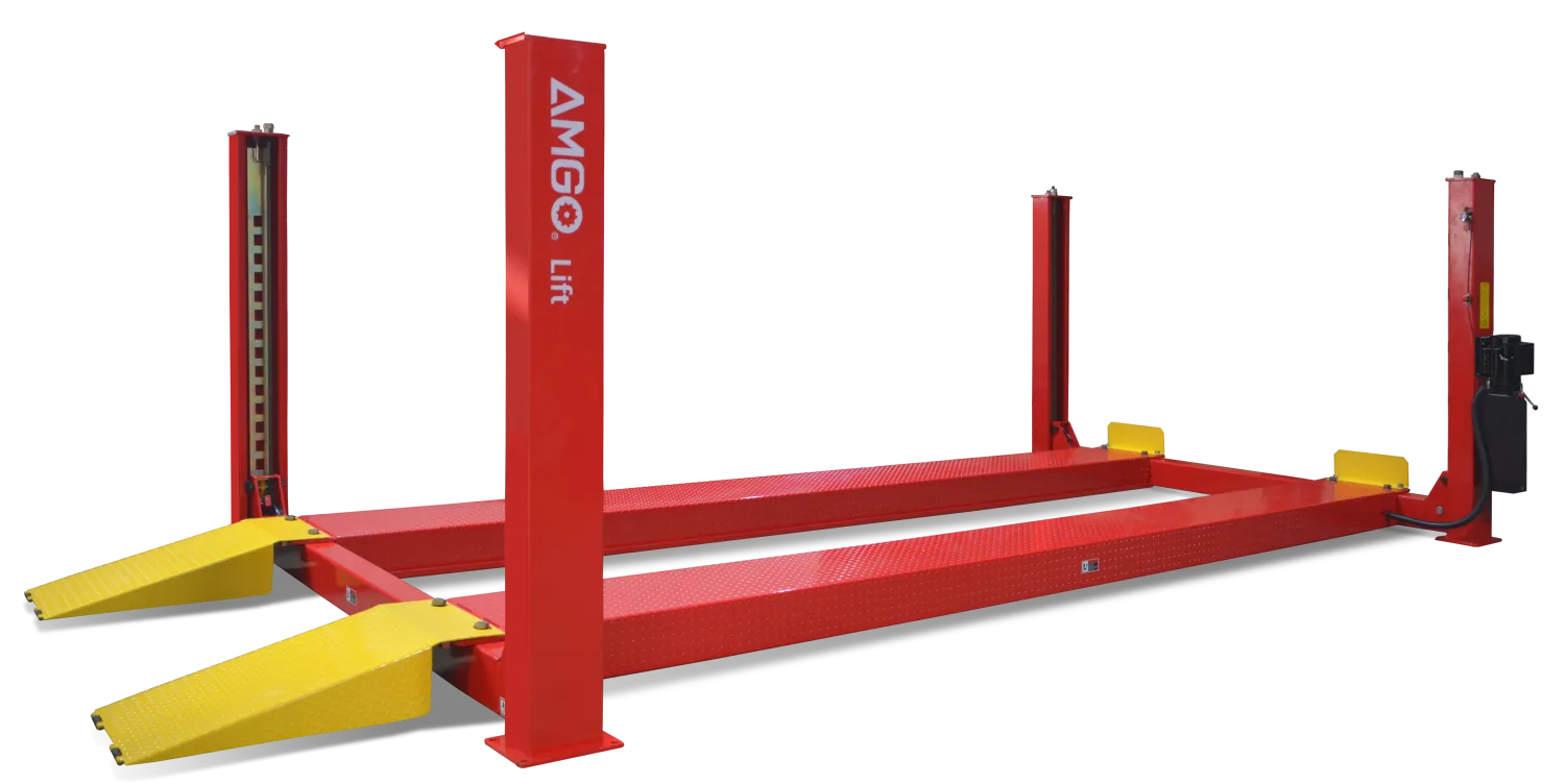 Электрогидравлический подъемник A4140 Подъемник четырехстоечный, 13.5 т., для слесарных работ с грузовым авто