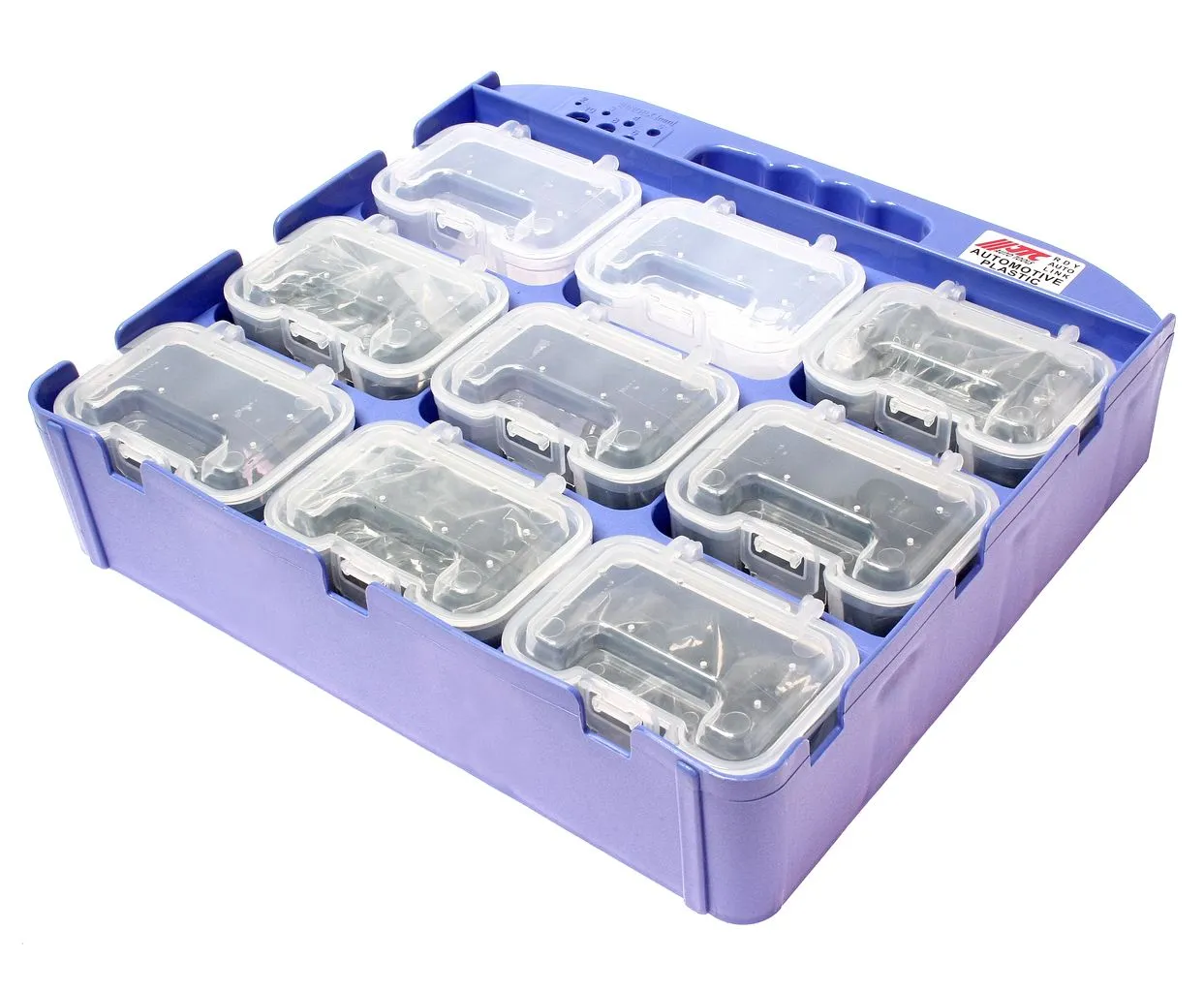 Клипса пластиковая автомобильная 600шт. в боксе JTC купить