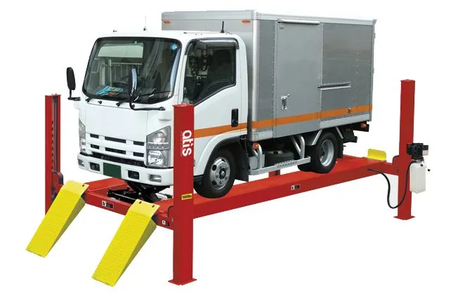 Электрогидравлический подъемник A480 Подъемник четырехстоечный, 8 т., для слесарных работ