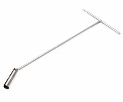 Ключ свечной карданный 16мм L=450мм 5/8" Т-образный магнитный JTC