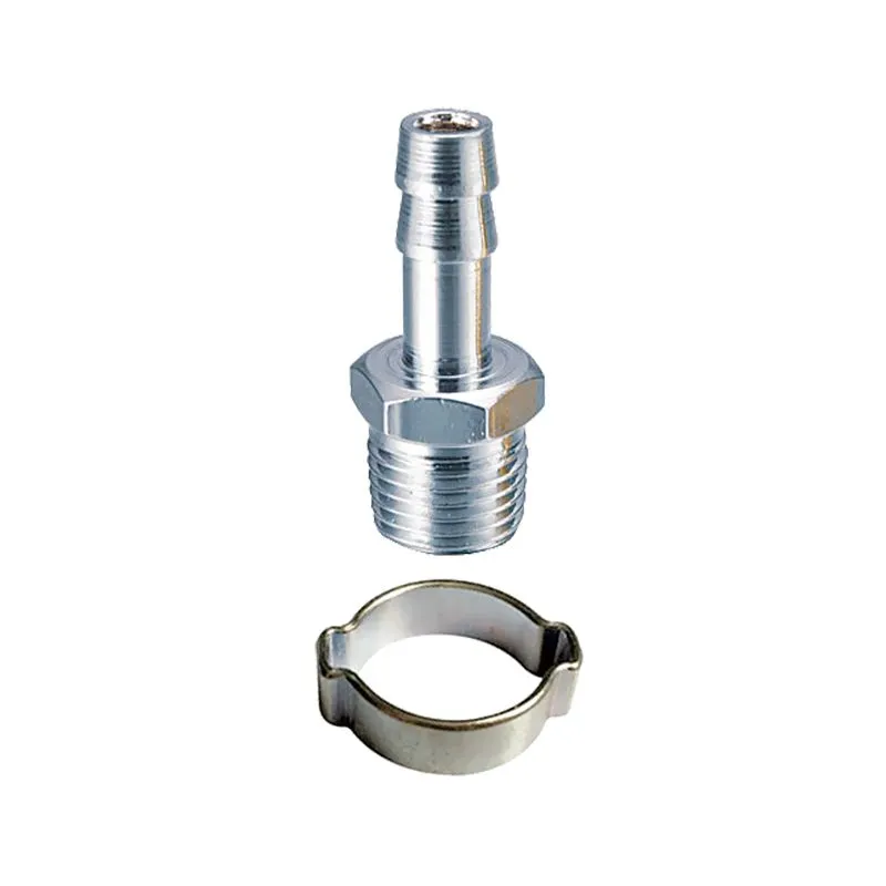 FUBAG Переходник 1/4 дюйма M  на елочку 6мм с обжимным кольцом 6x11мм