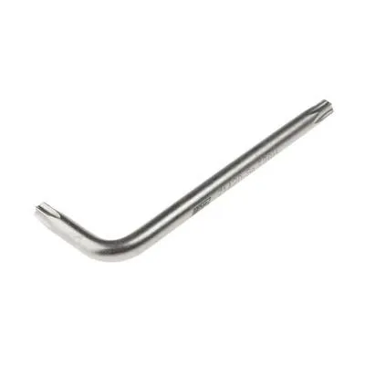 Ключ TORX Г-образный T20H с отверстием JTC