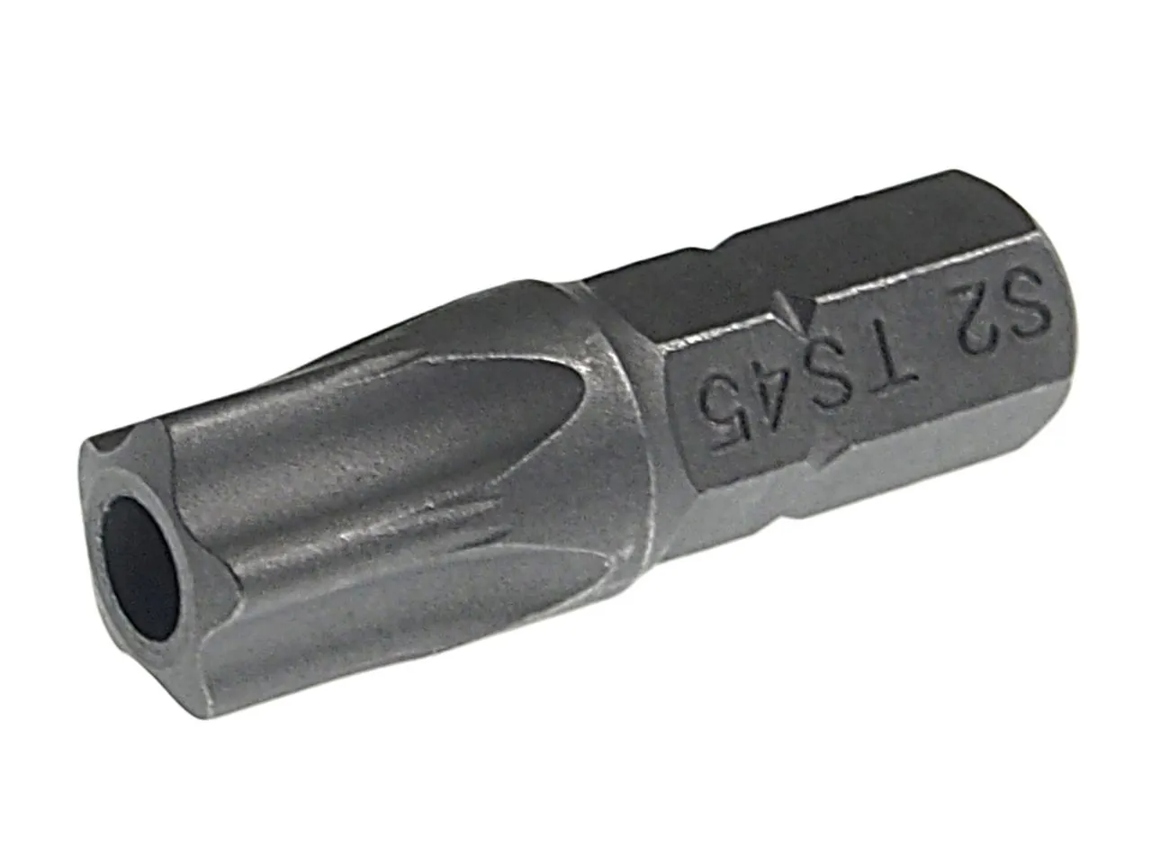 Бита TORX TS45Hх25мм 1/4" 5-ти гранная с отверстием JTC купить
