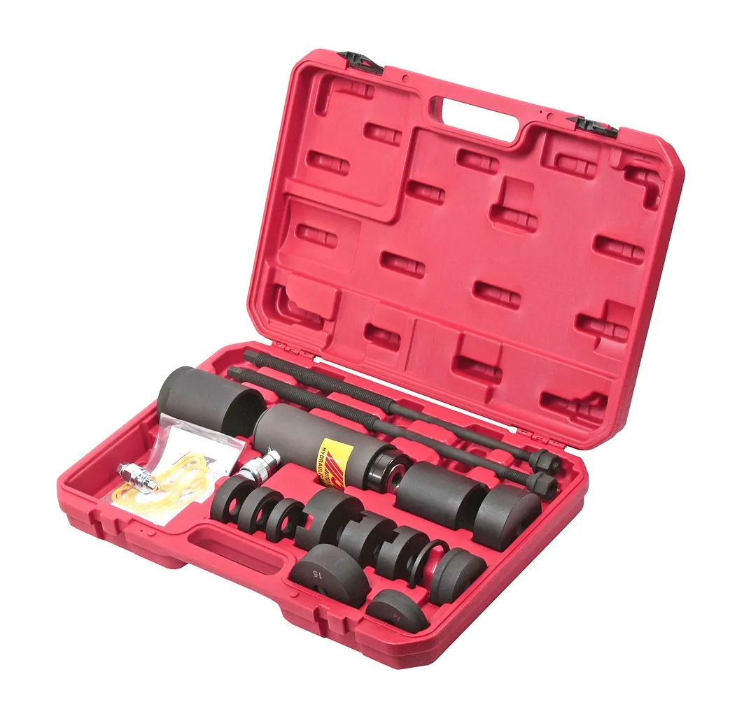 Приспособление для снятия и установки сайлентблоков (МERCEDES,BMW) с гидравл. приводом комплект JTC купить