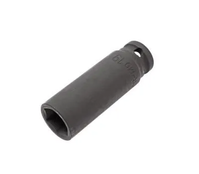 Головка торцевая 1/2" 19мм ударная глубокая L=82мм JTC