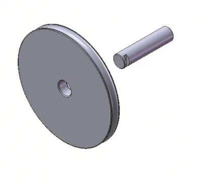 Шкив для четырхестоечного подъемника, диаметр отверстия 31мм