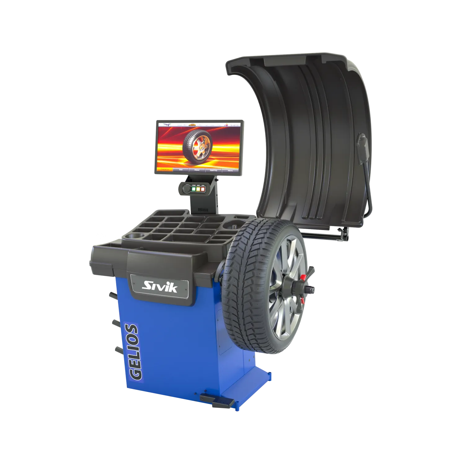 Балансировочный станок GELIOS СБМП-60/3D Plus (УЗ, ТЛУ)