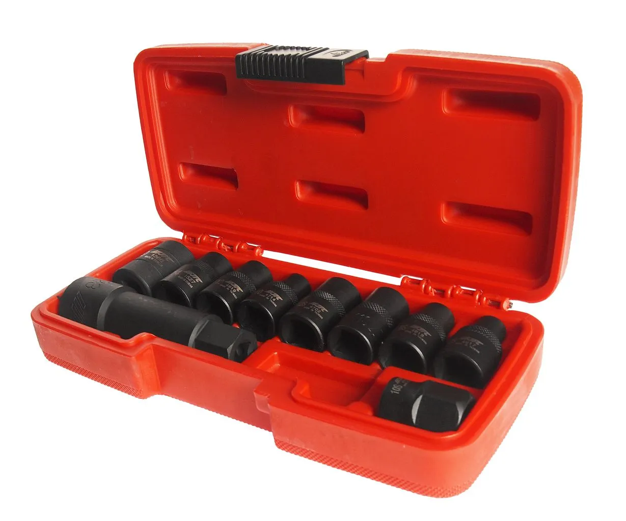 Набор головок специальных 1/2",3/8" 5-ти гранных и RIBE 10 предметов в кейсе JTC купить