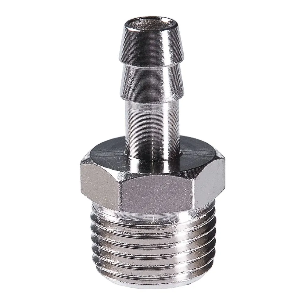 FUBAG Переходник 1/2 дюйма М на елочку 10мм с обжимным кольцом 10x15мм