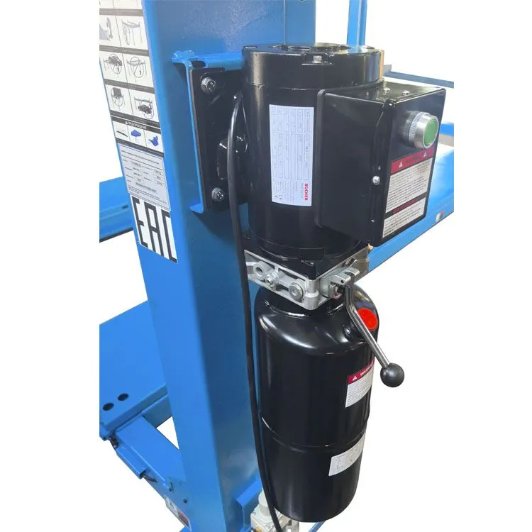 Электрогидравлический подъемник Подъемник эл/гидравлический 4-х ст. 5.5т. сход/развал