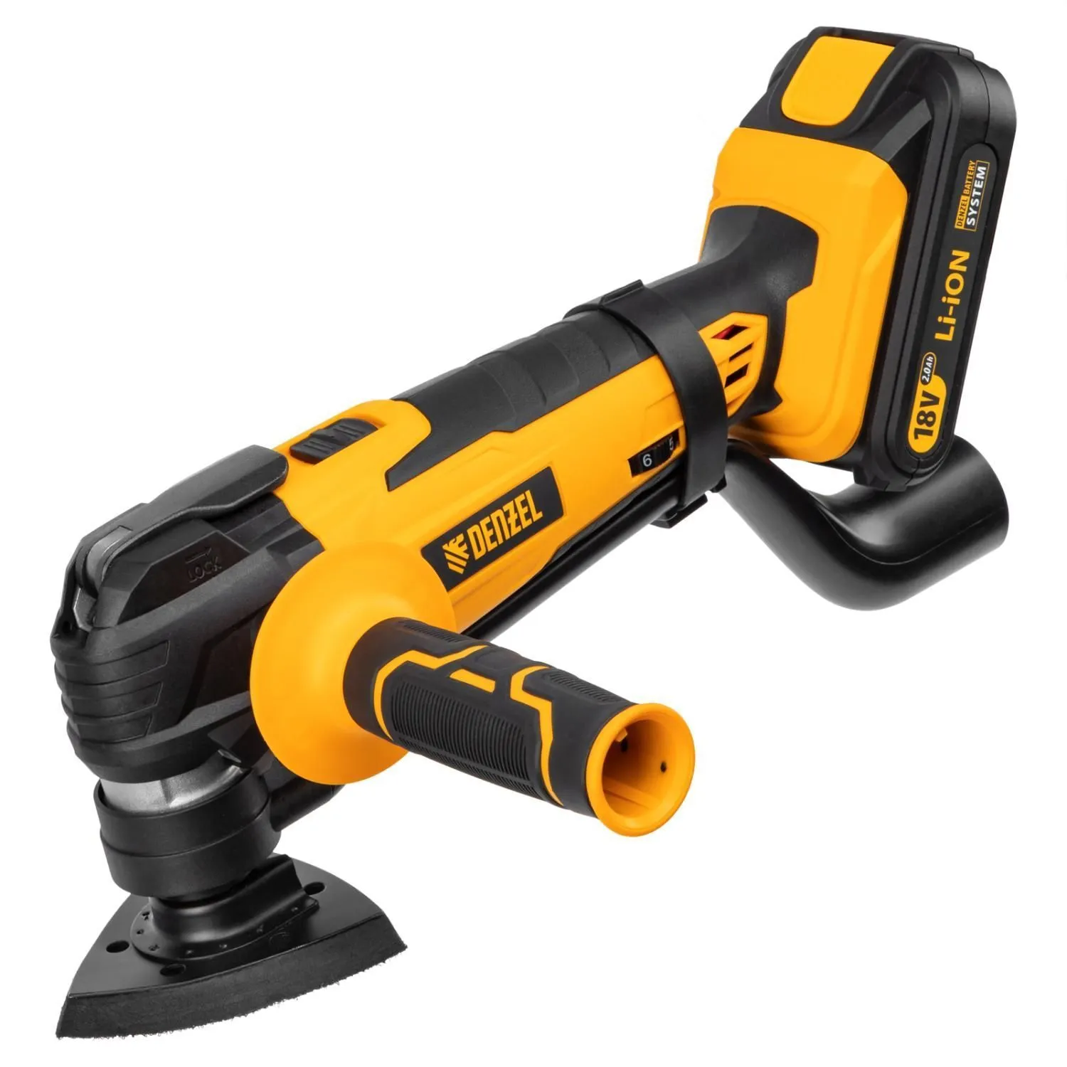 Многофункциональный инструмент аккумуляторный MTL-IB-18-02, Li-Ion, 18 В, 1.5 А*ч Denzel купить