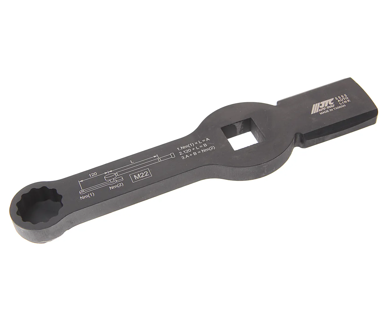 Ключ для тормозных суппортов грузовых автомобилей 3/4" 22мм 12-гранный JTC купить