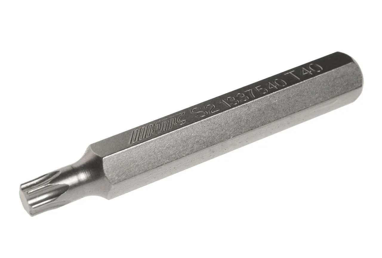 Бита TORX Т40х75мм 10мм удлиненная S2 JTC купить