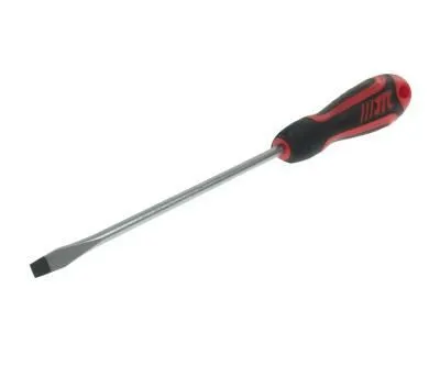 Отвертка шлицевая SL 5.5х125мм усиленная (сталь Cr-Mo) JTC