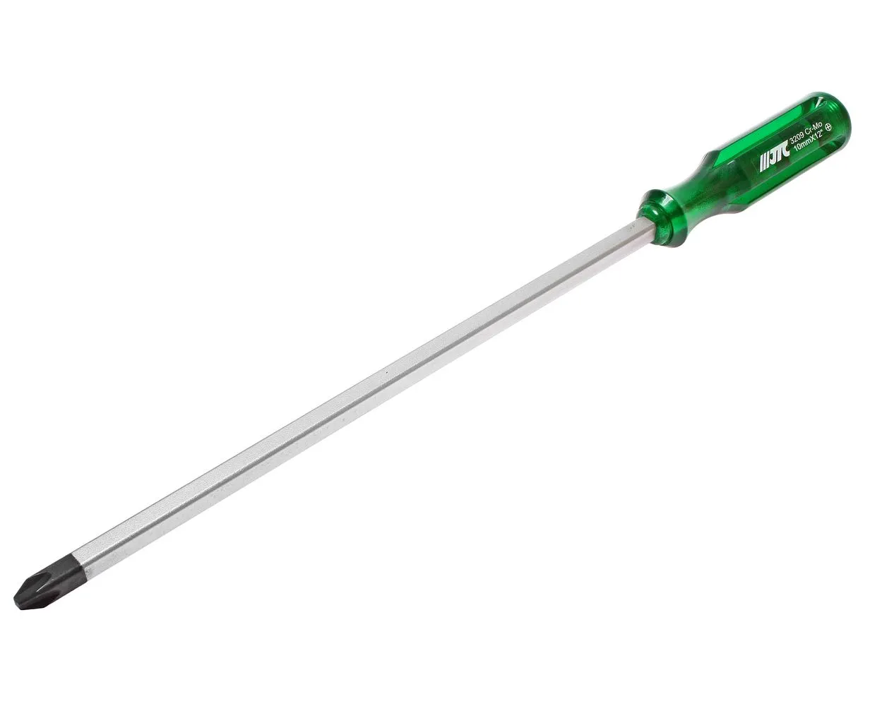 Отвертка крестовая PH 4.0x300мм со сквозным стержнем (сталь Cr-Mo) JTC купить