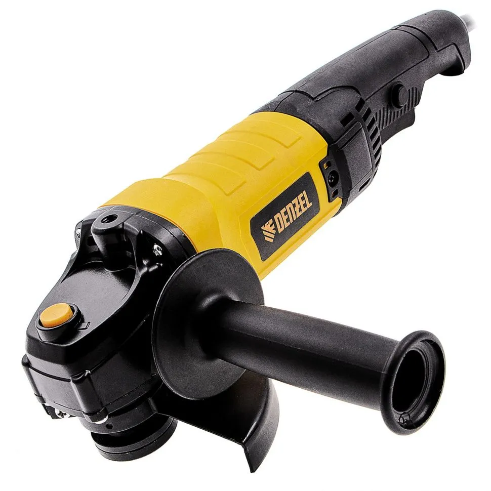 Машина шлифовальная угловая AGH125-1200A, 1200 Вт, 125 мм, 11000 об/мин Denzel купить