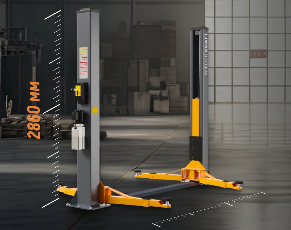 Электрогидравлический подъемник Двухстоечный подъемник 4000кг WDK-522