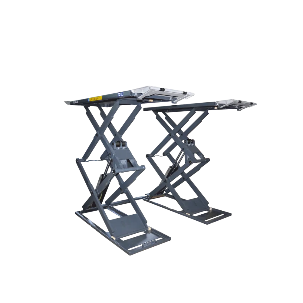 Электрогидравлический подъемник Ножничный электрогидравлический напольный подъемник ПГН-4000/Н-01