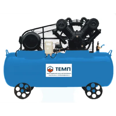 Компрессор поршневой 500л ресивер 1300л/м 12бар