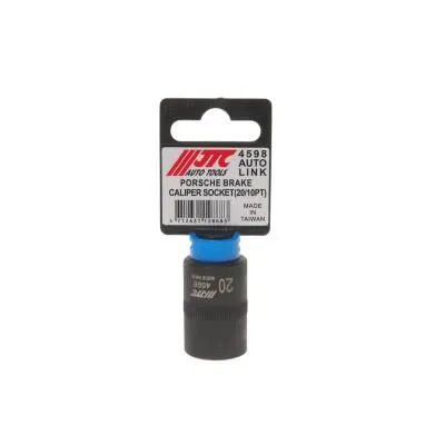 Головка для демонтажа суппортов 1/2" 20мм 10-ти гранная L=38мм (PORSCHE) JTC