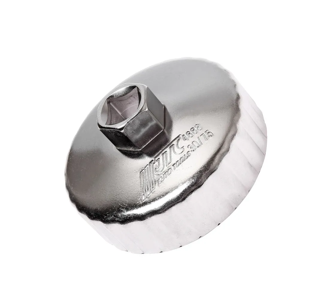 Съемник фильтров масляных 75мм 30-ти гранный чашка JTC купить