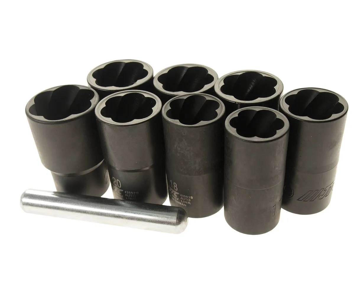 Набор головок для поврежденных болтов 9 предметов JTC купить