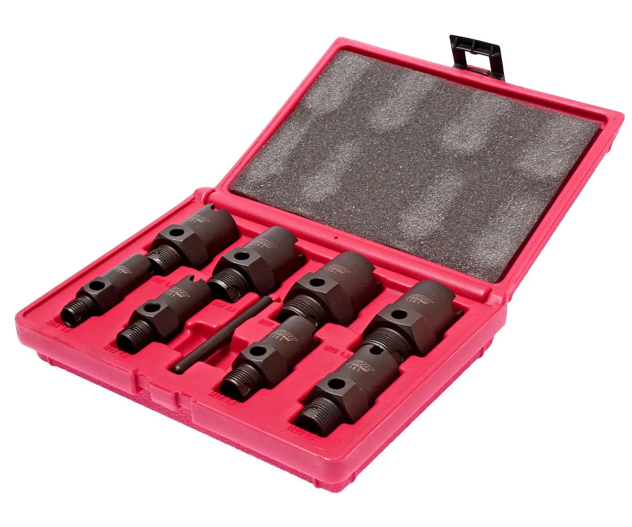 Набор инструментов для восстановления резьбы штуцеров систем кондиционирования 9пр. в кейсе JTC купить