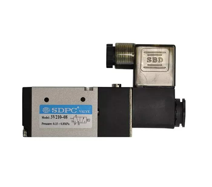 Клапан пневматический соленойдный (пластик) 3V210-08-NC купить