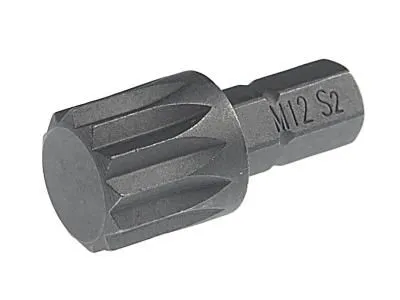 Бита SPLINE M12х25мм 1/4" DR JTC