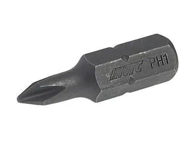 Бита крестовая PH1х30мм 5/16" DR S2 JTC