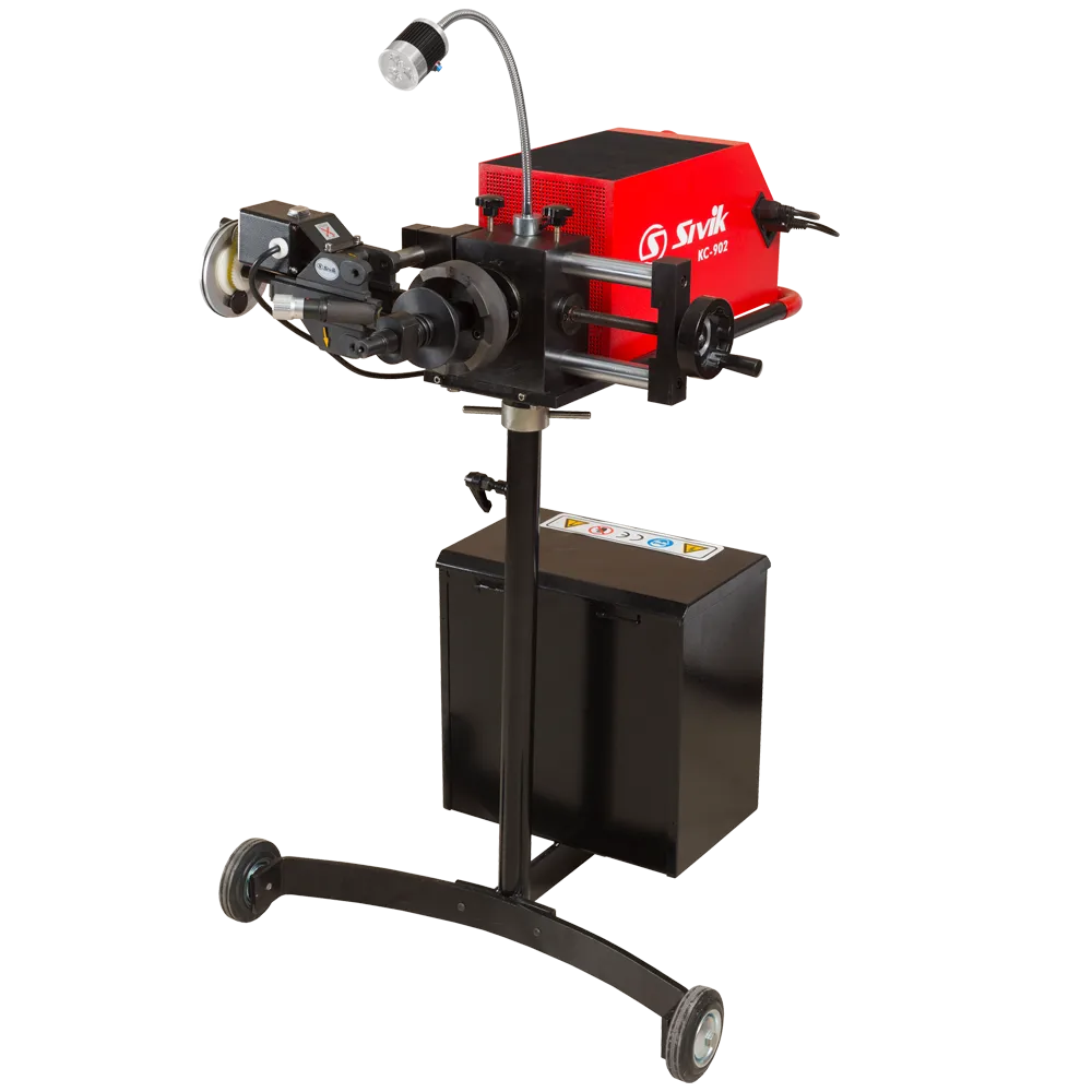 Станок для проточки поверхности тормозного диска со снятием и без снятия с автомобиля КС-902