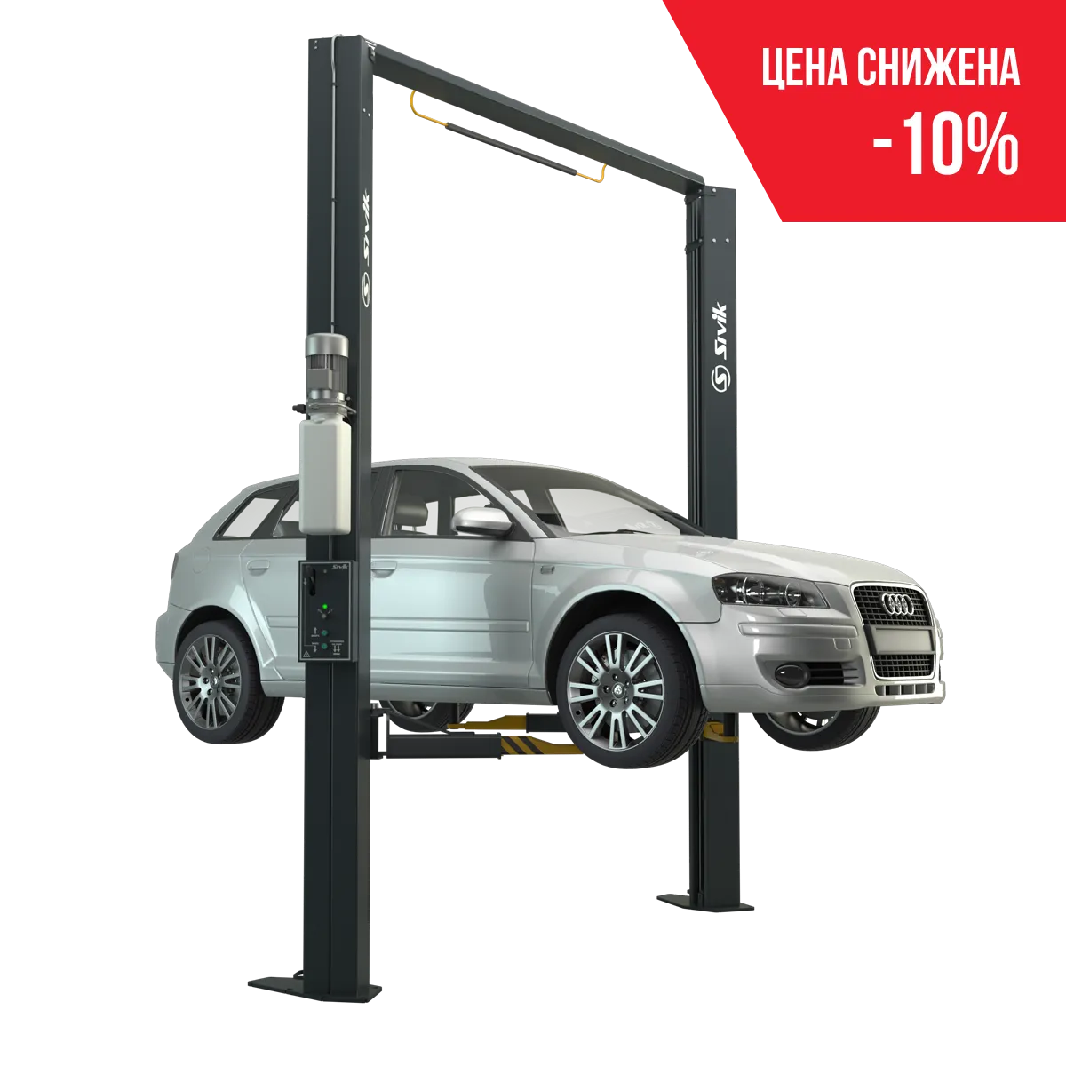 Электрогидравлический подъемник Двухстоечный электрогидравлический подъемник ПГА-4200-Е