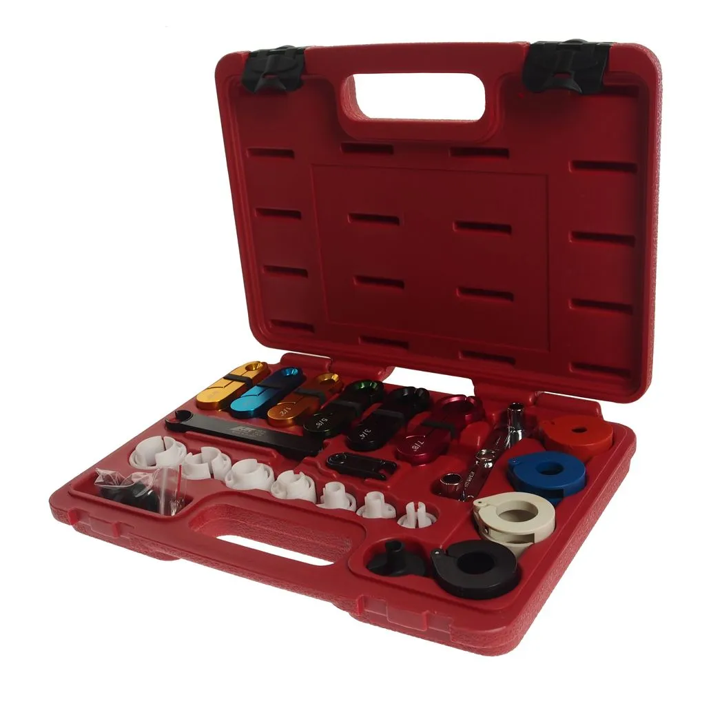 Набор приспособлений для разъединения шлангов топливных и охлаждающих систем JTC купить