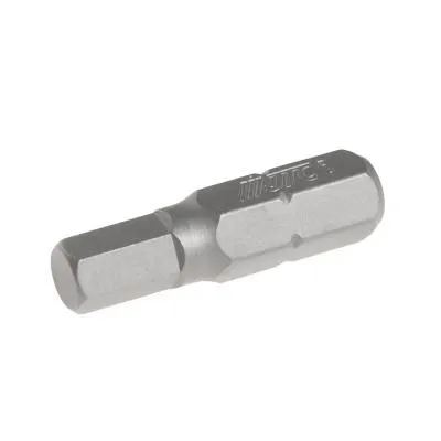 Бита HEX H5х25мм 1/4" DR 6-ти гранная S2 JTC