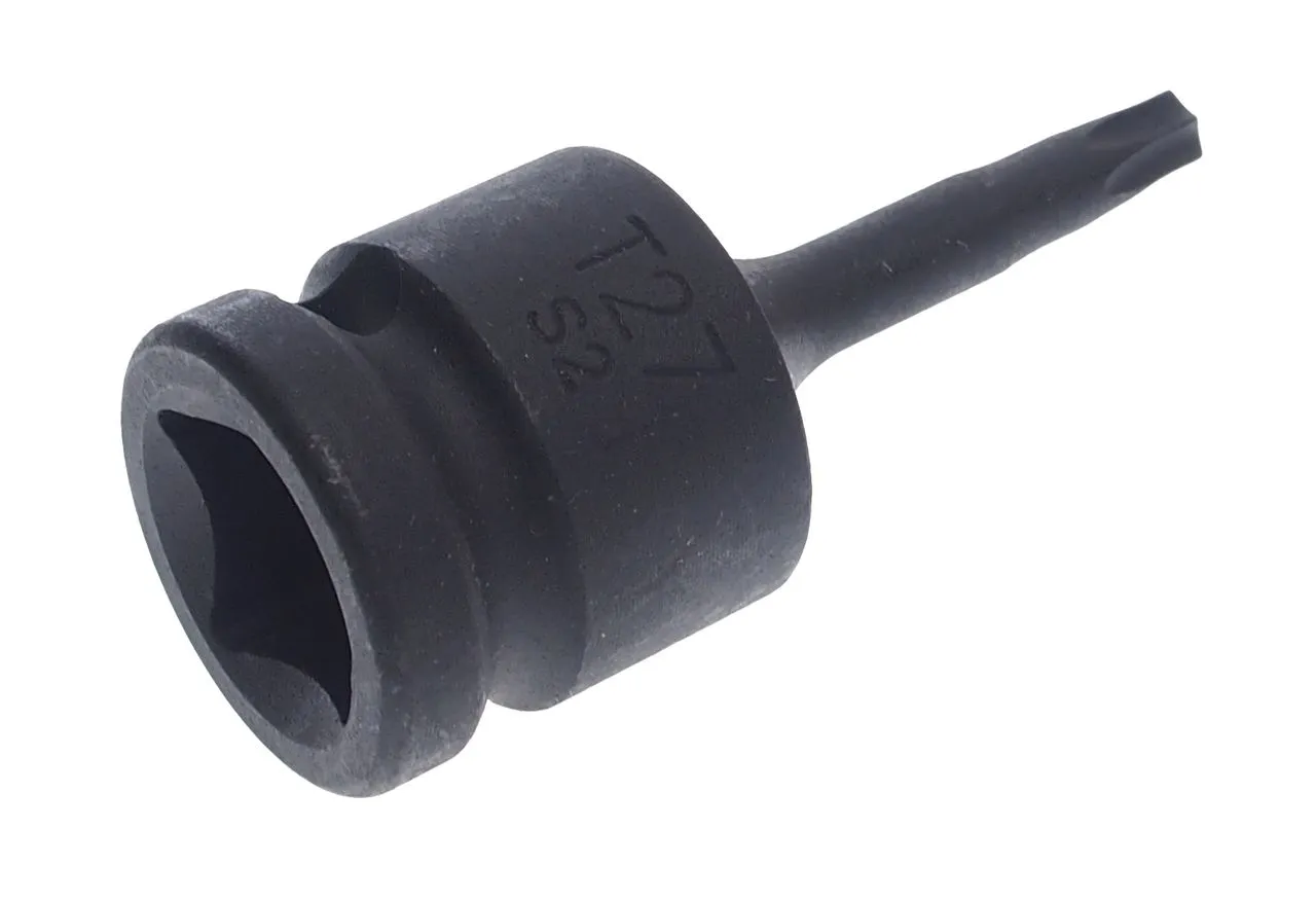 Головка торцевая 1/2" TORX T27 ударная L=60мм JTC фото товара COMPASS MARKET Головка торцевая 1/2" TORX T27 ударная L=60мм JTC купить