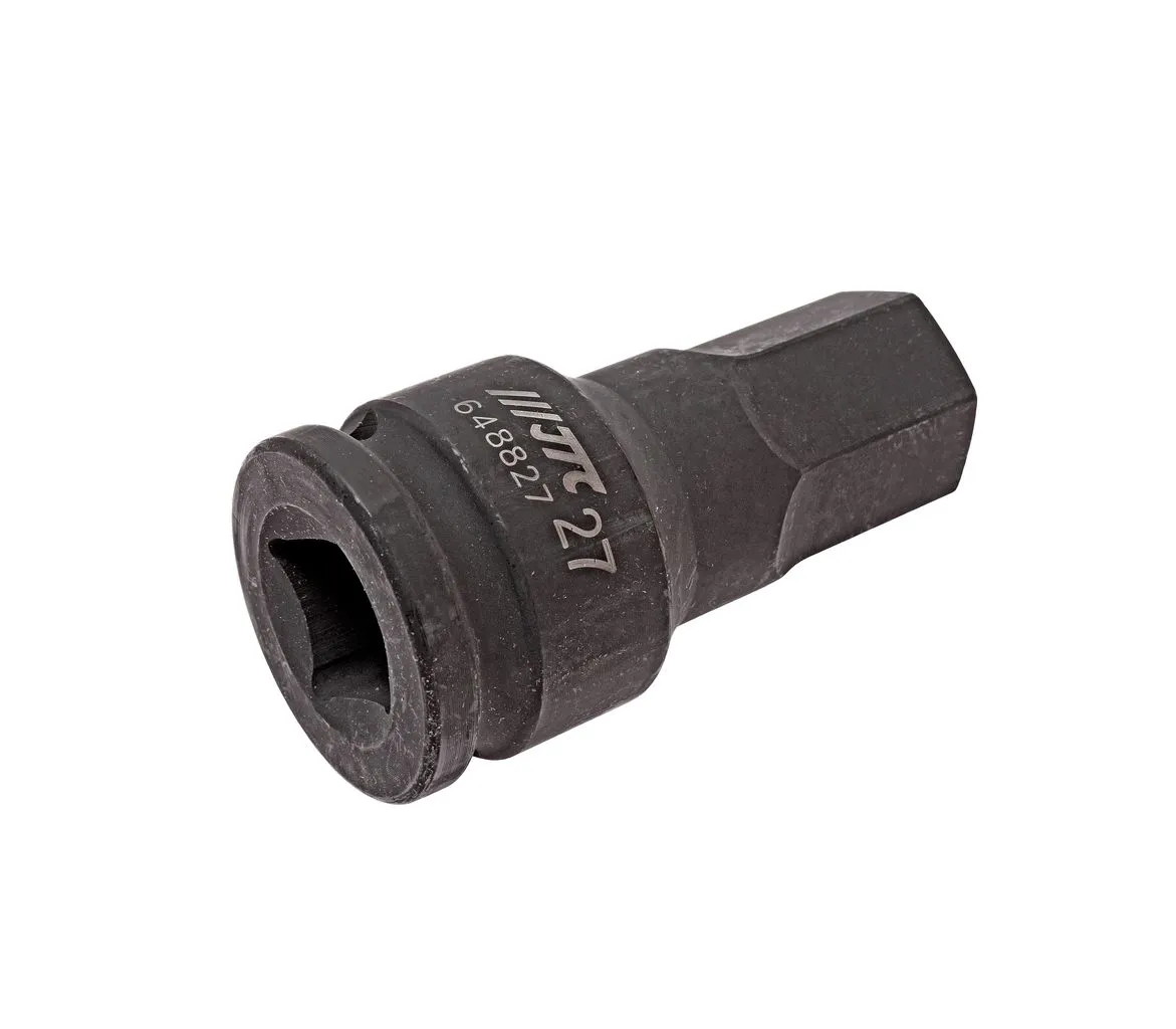 Бита-головка 3/4" HEX H27х88мм ударная JTC фото товара COMPASS MARKET Бита-головка 3/4" HEX H27х88мм ударная JTC купить