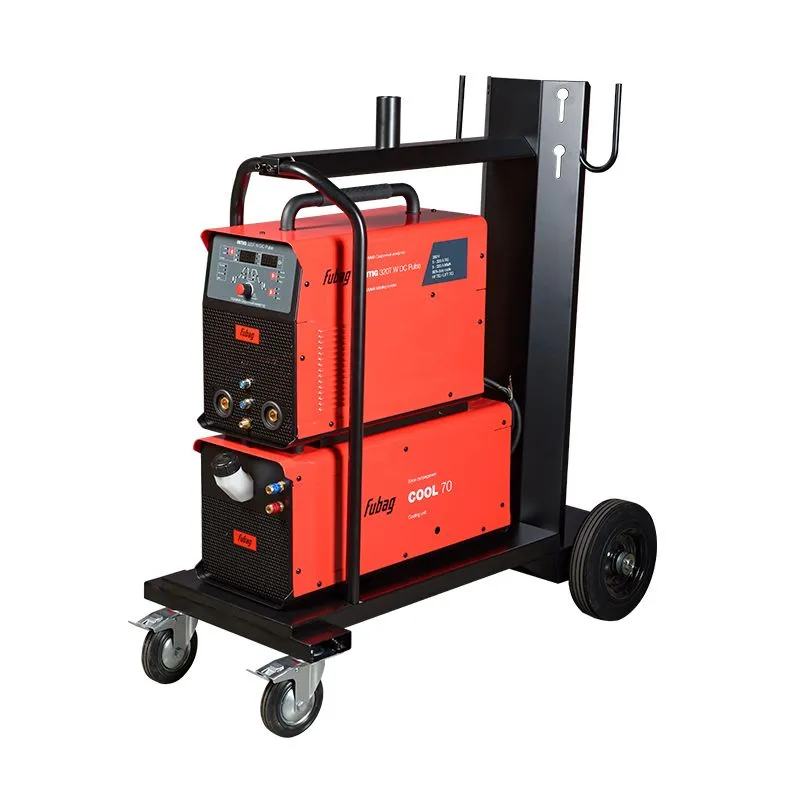 FUBAG Сварочный инвертор INTIG 320 T W DC PULSE с горелкой FB TIG 18 5P 4m, модулем охлаждения и тележкой FUBAG Сварочный инвертор INTIG 320 T W DC PULSE с горелкой FB TIG 18 5P 4m, модулем охлаждения и тележкой