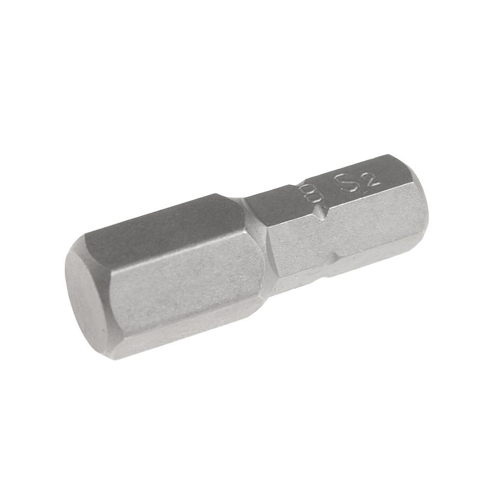 Бита HEX H8х25мм 1/4" DR 6-ти гранная S2 JTC фото товара COMPASS MARKET Бита HEX H8х25мм 1/4" DR 6-ти гранная S2 JTC купить
