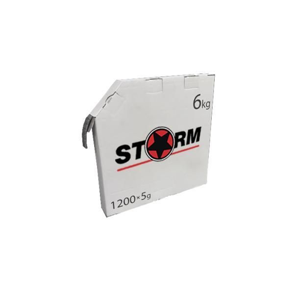 Лента грузиков балансировочных STORM RI6/19 (6 кг) Лента грузиков балансировочных STORM RI6/19 (6 кг)